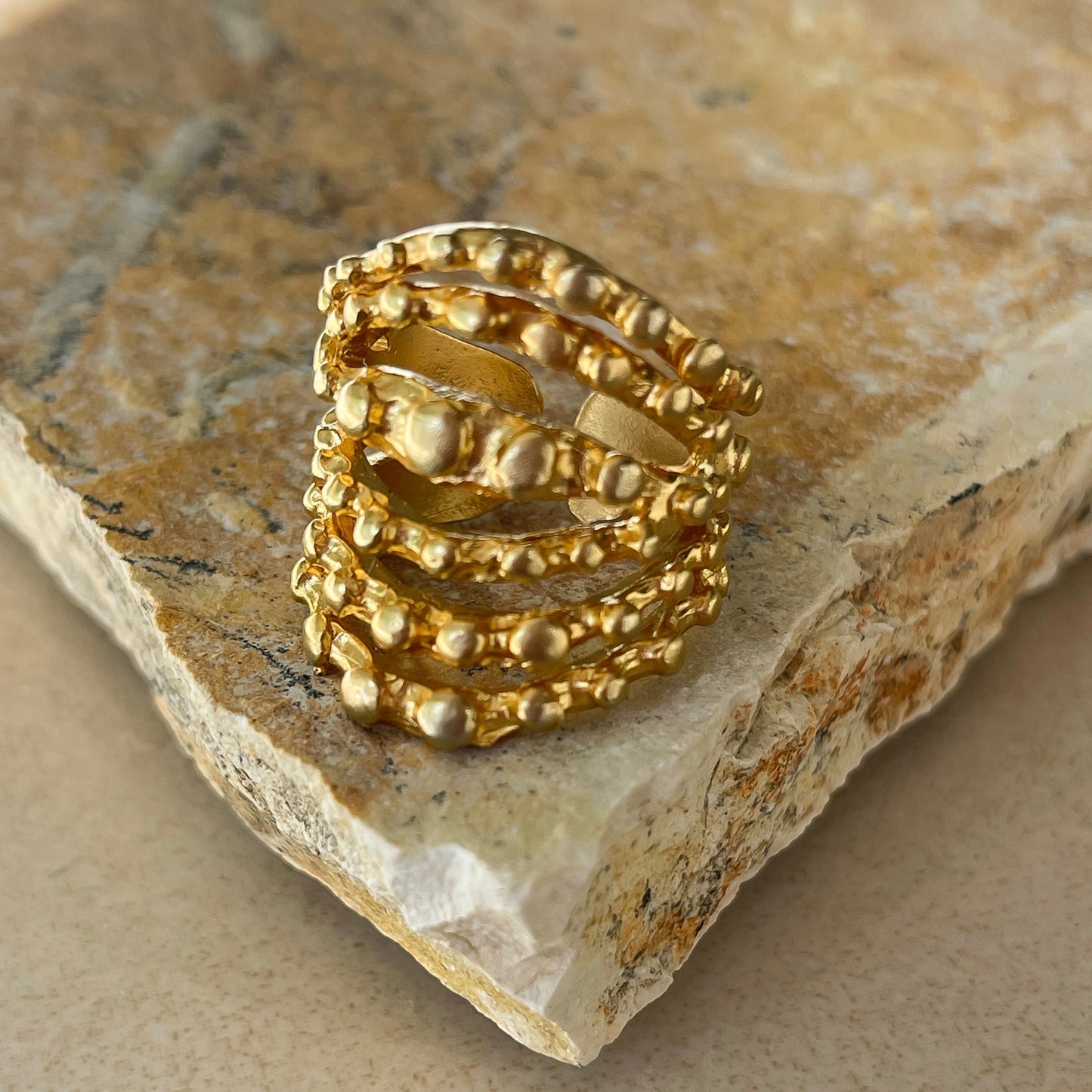 Bastia-gold ring