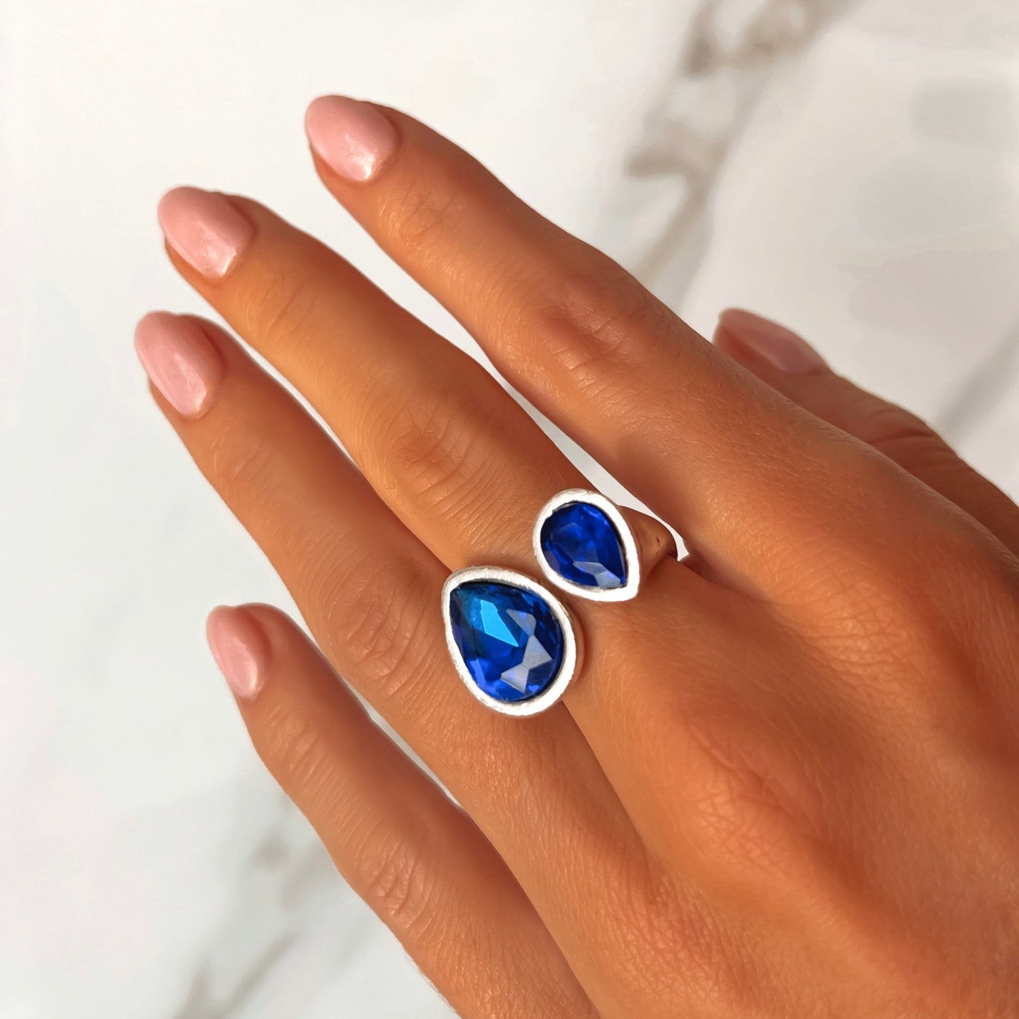 Burano ring (blue)